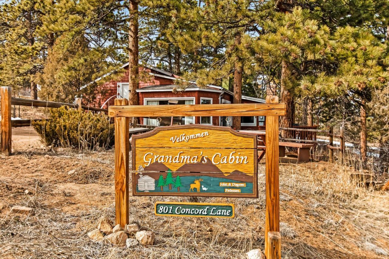 Grandma'S Cabin استيس بارك المظهر الخارجي الصورة
